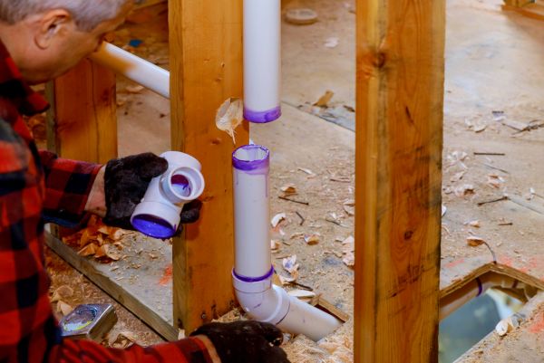 Building Plumbing Installation in Marysville