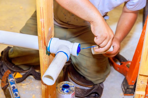 PVC Pipe Placement in Marysville