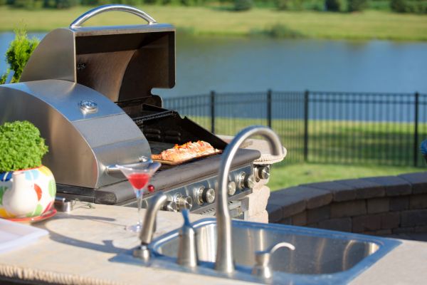 Outdoor Kitchen Plumbing in Marysville
