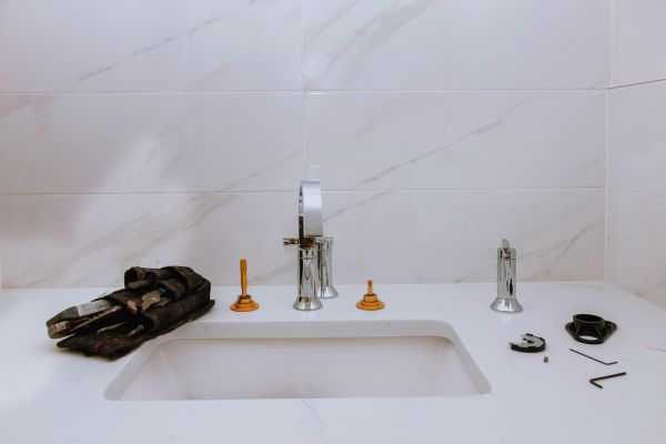 Porcelain Sink Installation in Marysville